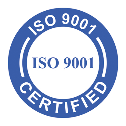 ISO 9001 certified