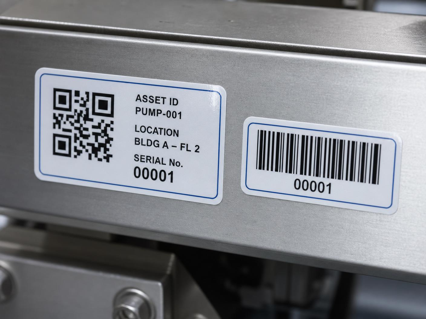 Asset labels