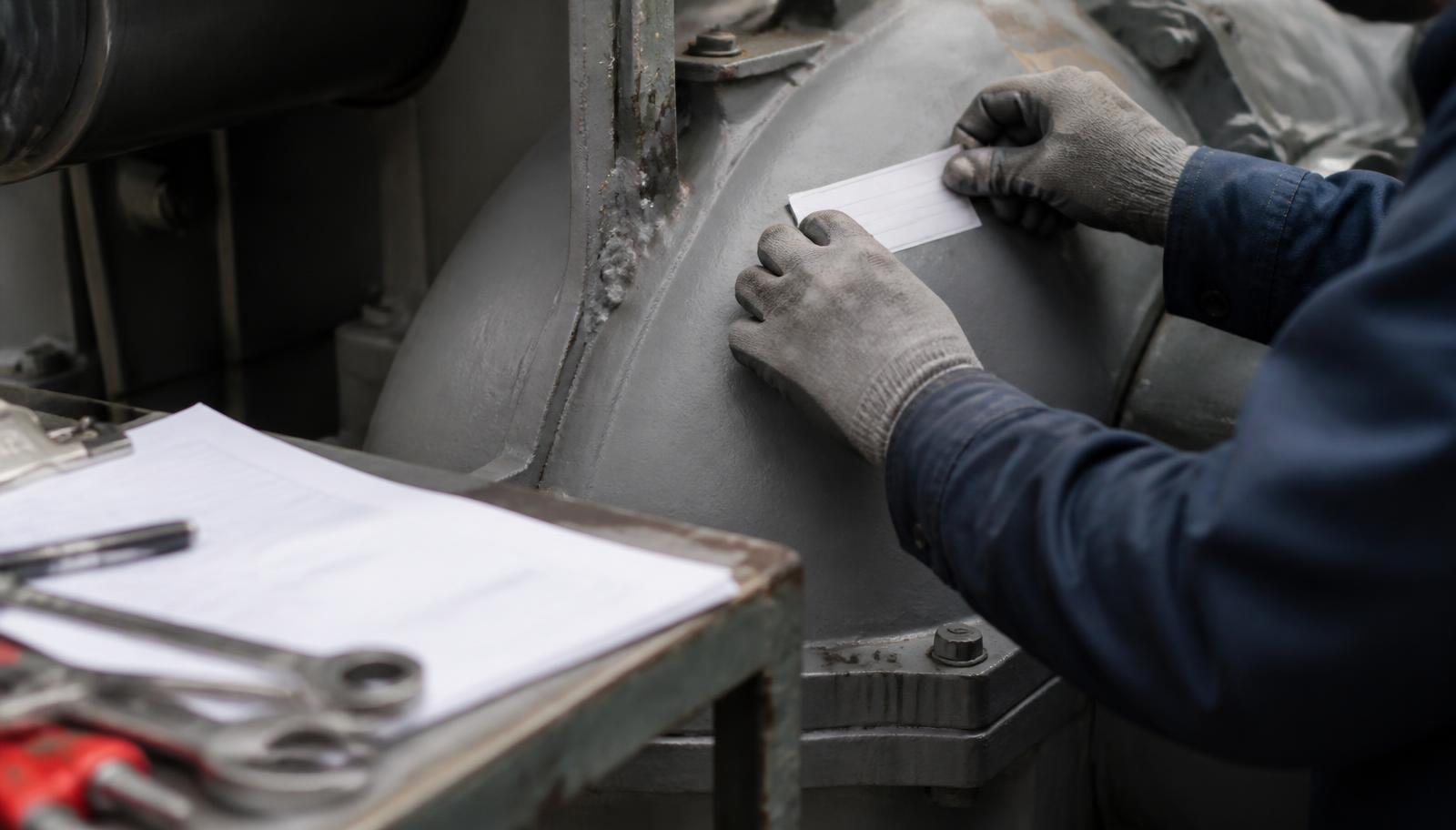 Durable ILN labels and nameplates in use in a service & inspection environment